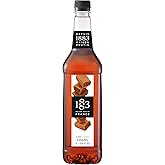 Maison Routin 1883 Caramel Syrup, Pet Bottle 1000 Milliliter
