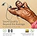 Bluetooth Wireless Headphones, Parihy Sweatproof Sport Wireless Earbuds, 3 EQ, Voice Answer, 10Hrs, Noise Cancelling Mic, Dual Graphene Dynamic for Gym Running Workout