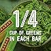 Larabar Gluten Free Bar, Fruits + Greens Pineapple Kale Cashew, 1.24 oz Bars (15 Count)