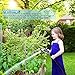 InGarden 100ft Expandable Garden Hose - Lightweight Kink Free Flexible Water Hose with Double Latex Core, 3/4