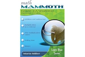 Math Mammoth Grade 3-A Worktext, Canadian Version
