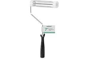 Unvert Paint Roller Frame, for Walls, Ceiling on All Surfaces 4-Wire Cage Frame, Choose 9" / 7" / 4" / 3" (7 Inch Frame)