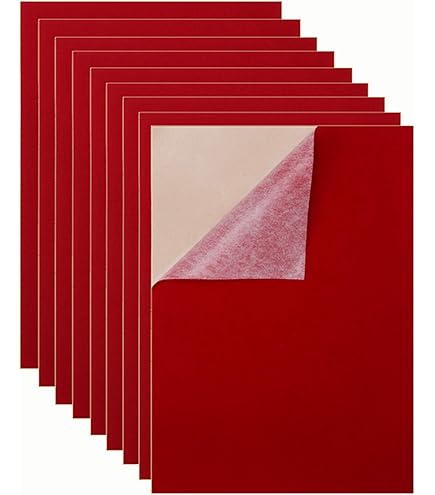 2x Self Velvet Fabric Flocking Liner Felt Fabric Sheets For Art Crafts Jewelry Box Liner Soft Velvet Liner For Drawer 20x150cm - View #14