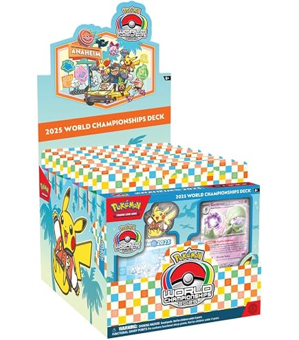Amazon.com: Pokemon Pokemon TCG 2025 World Championships Anaheim