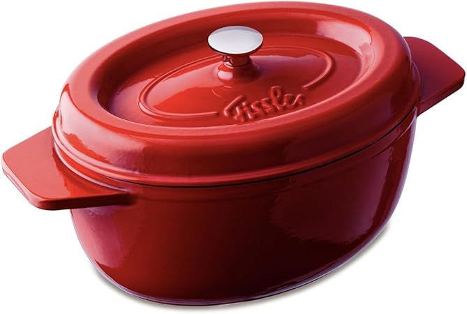 Fissler 6975536000 Arcana Gusseisen, Bräter, oval 36 cm, rot: Amazon.de