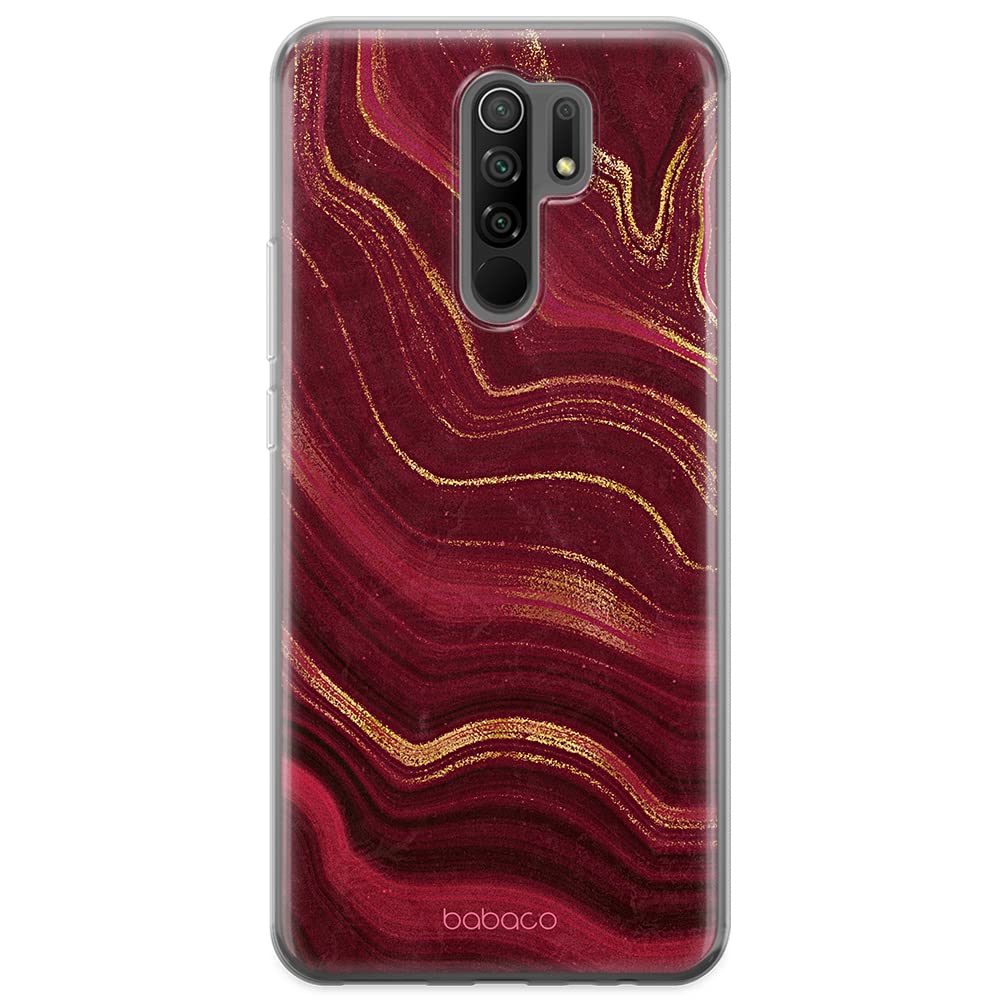 Babaco ERT GROUP mobile phone case for Xiaomi REDMI 9 original and officially Licensed pattern Marble 011 optimally adapted to the shape of the mobile phone, case made of TPU