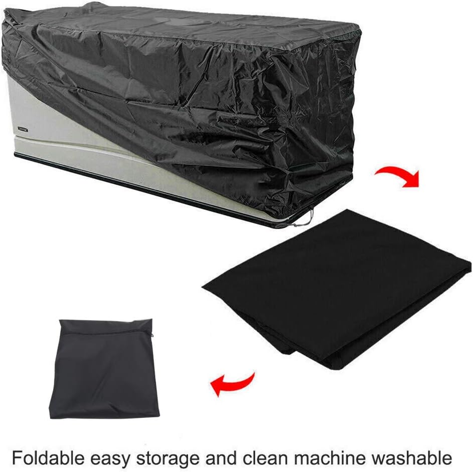 CALIDAKA Patio Deck Box Cover, Storage Box Cover to Protect Large Deck Boxes, Garden Furniture Protective Quick Open Outdoor Waterproof Durable : Garden & Outdoor