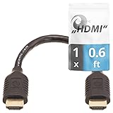 valonic Short HDMI Cable - 0.6 ft, 4k, high