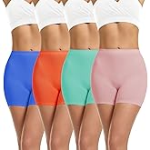 LALESTE Slip Shorts Womens Under Dress Seamless Smooth Anti Chafing Bike Shorts Boy Shorts Underwear Boxer Briefs