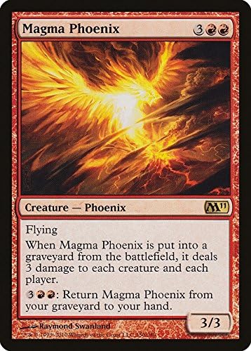 Amazon マジックザギャザリング Mtg 赤 英語版 マグマのフェニックス Magma Phoenix M11 150 レア トレカ 通販