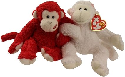 red monkey beanie baby