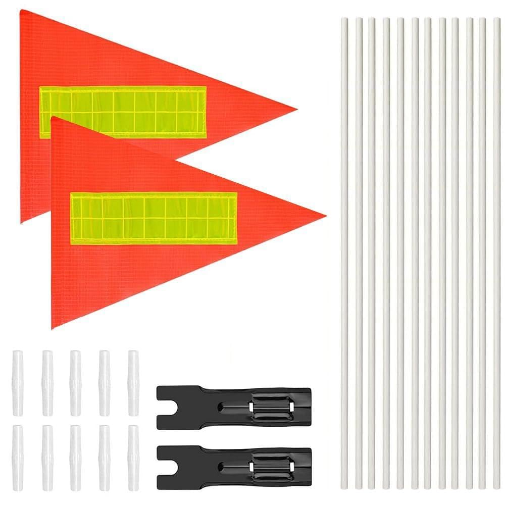 HIQE-FL 2 Pack Adjustable Bicycle Safety Bunting for Children Pirate Bunting Kids Safety Bunting