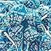 Ocean Blue Dum Dums Color Party - Cotton Candy Flavored - 75 Count Bag - 12.8 ounces - Includes Free How To Build a Candy Buffet Guide
