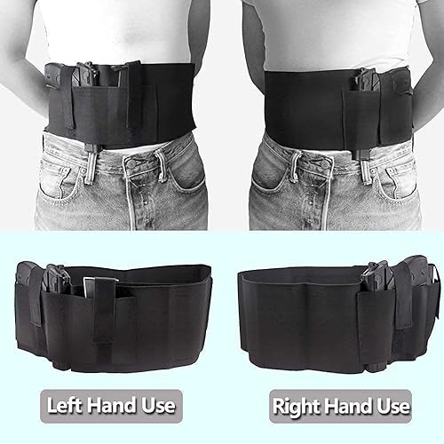 Tactical Belly Band Holster for Concealed Carry Pistol Hand Gun