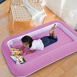 Elex Trendi Kid Airbed with Bumper Pink Blue Junior Camping Bed Electric Pump view 6