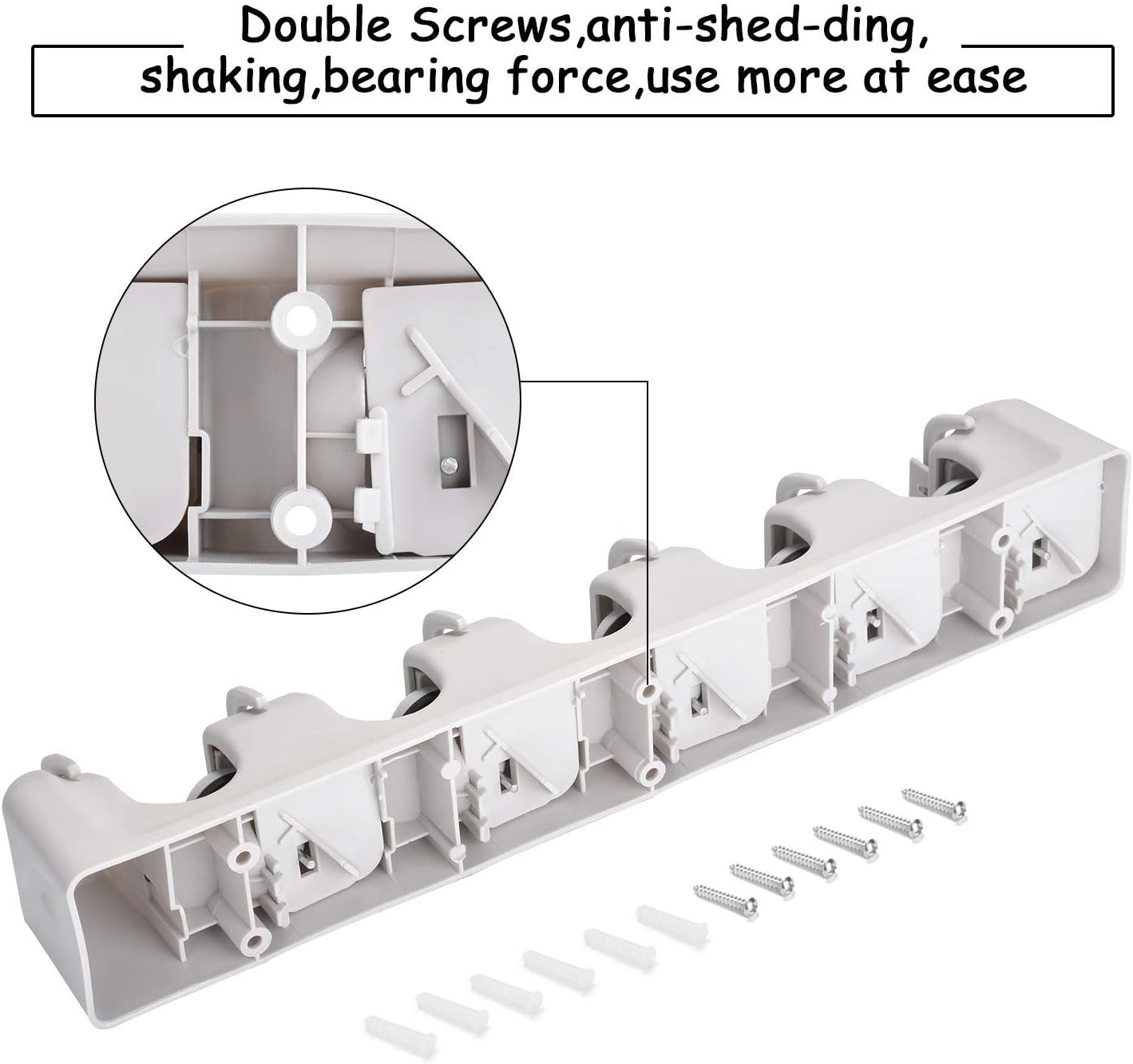 Colgador Escobas Autoadhesivo aoory Colgador y Organizador de Pared