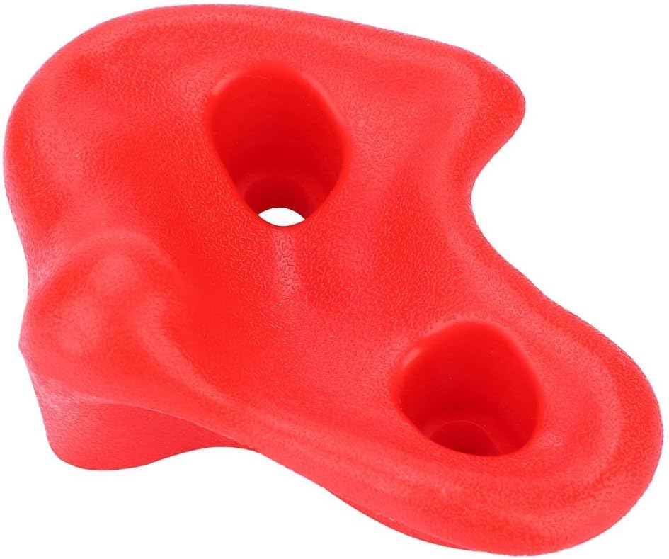 Amazon 10pcs 子供 ロックライミング クライミングホールド 体を練る 自信を育てる 勇気を出す 子供の游び道具 クライミングウォール 自宅 学校 幼稚園 遊園地用 ３色 赤色 Alomejor クライミングホールド