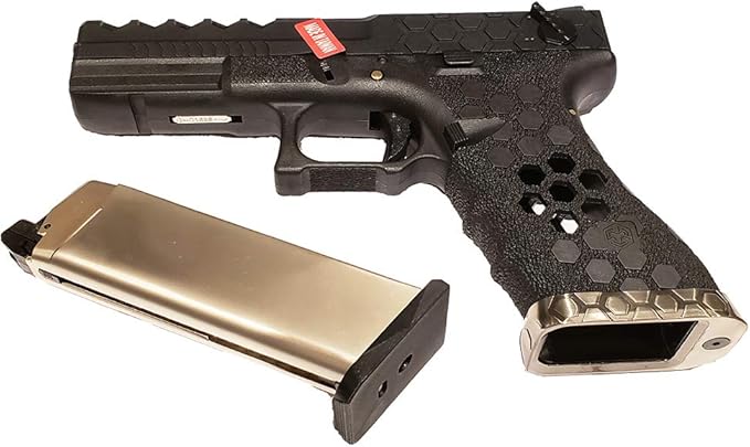Amazon Armorer Works G18c Gbb Glock 18c Vx01 ブラック メタルスライド標準装備 M1911 M92 G17 P226 Mr We Gas パーツ 通販