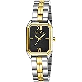 Diaofendi Women's Petite Gold Watch,Dress Analog Waterproof, Stainless Steel Bracelet Watches for Women
