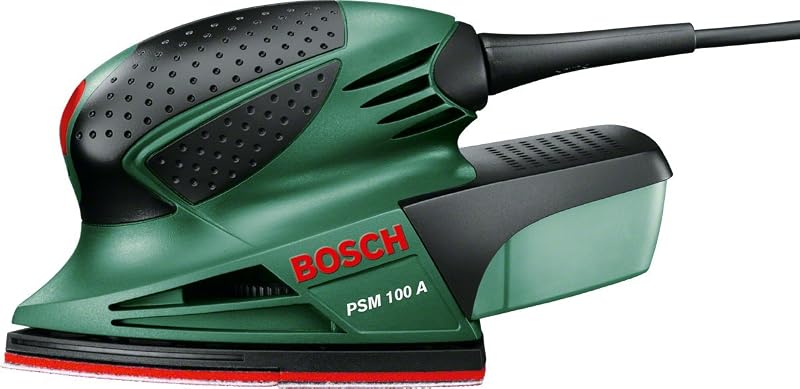 Bosch PSM 100 A Multi Sander 100W Electric with Case and 3 Sanding Sheets