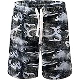 PROGO USA Men&rsquo;s Shorts &ndash; Classic Fleece Workout Shorts - Men Shorts Casual with Elastic Waist