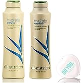 All Nutrient Hydrate Shampoo &amp; Conditioner DUO Set, replenishes moisture (with Sleek Compact Mirror) (12 oz + 12 oz DUO Kit)