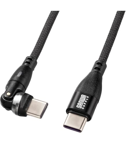 Amazon.com: Sanwa Supply KU20-3BKHK2 USB 2.0 Cable (Black, 9.8 ft
