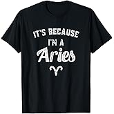 Aries Zodiac Sign T-Shirt
