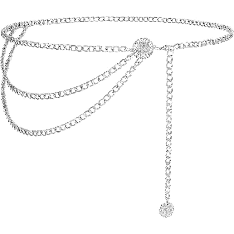 Madewell Women's Loop Chain Belt, Coffee Gold, XXS-S at Amazon