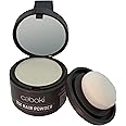 Caboki Thinning Hair Powder for Root Touch Up, Cover Gray & Fill in Hairline Loss, Edges . TALC-Free, Healthful Powder Volumizer for Men and Women. Silver White