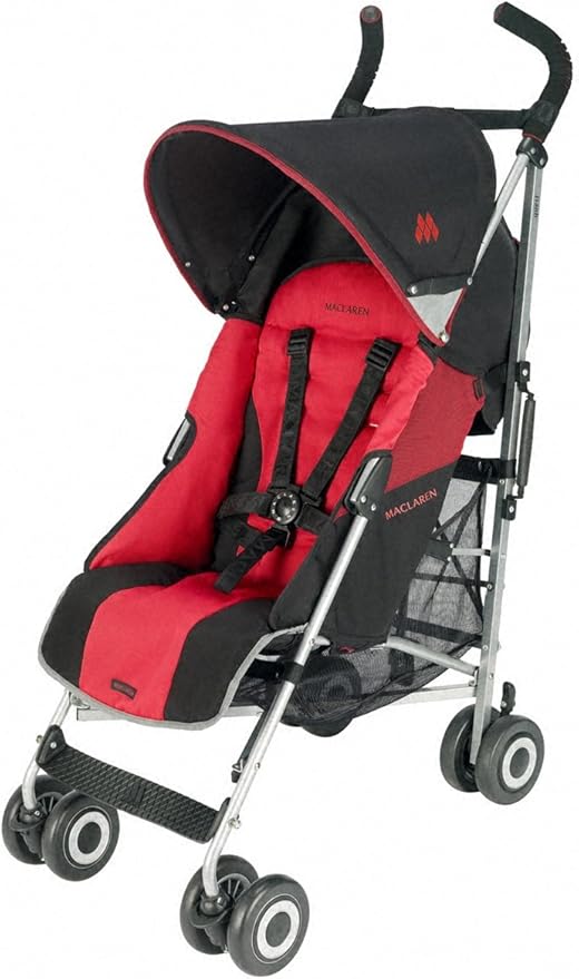 poussette maclaren quest sport black scarlet