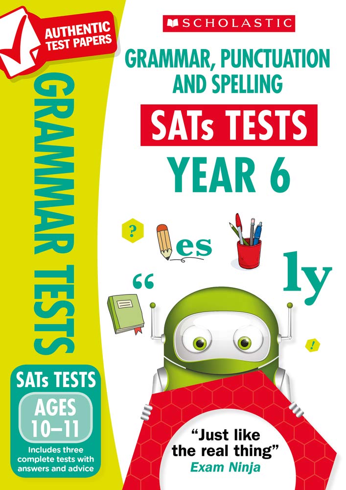 grammar punctuation and spelling test year 6 national curriculum sats tests fletcher graham 9781407182971 amazon com books
