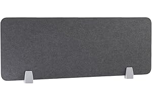 Acoustic Freestanding Desk Divider Noise Reducing Desk Privacy Panel Library & Office Furniture Partition Workstations Shield
