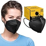 OKIAAS 25 Pack KN95 Face Mask, 5-Layer masks