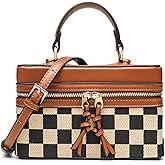 Crossbody Bag for Women Small Top Handle Purse Designer Box Shoulder Handbag Trendy Purse