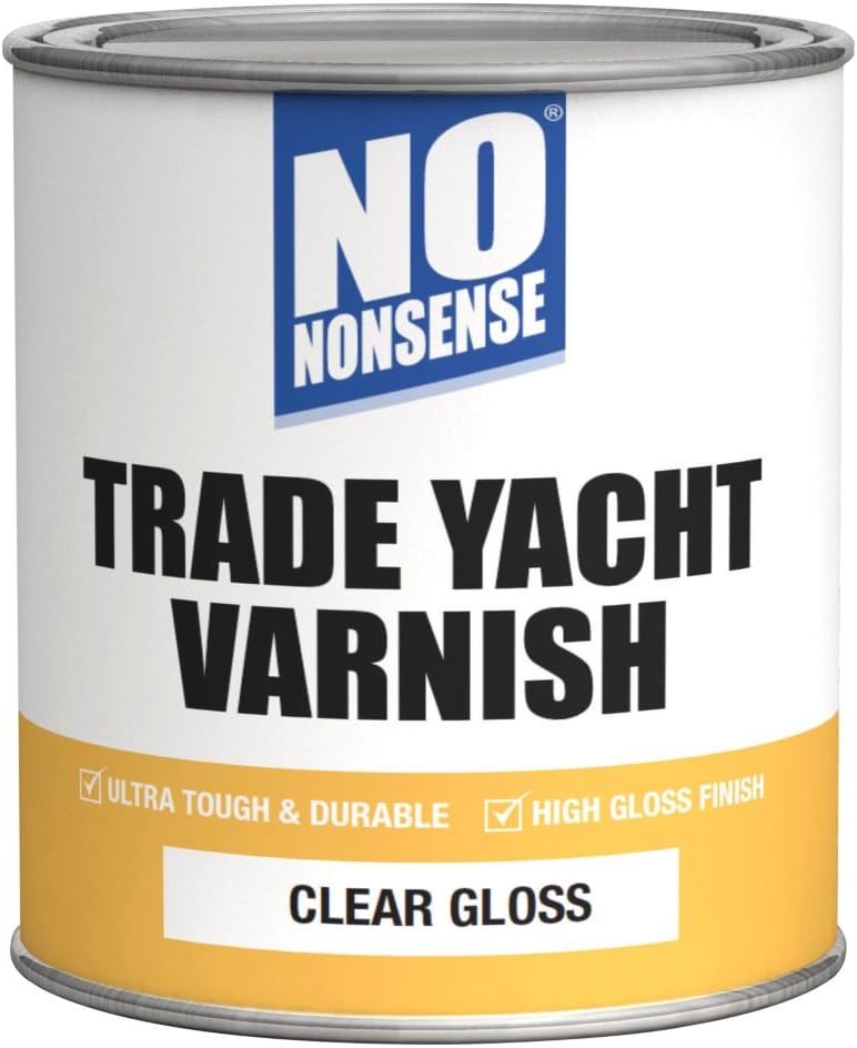 No Nonsense Yacht Varnish Gloss Clear 750ml Amazon.co.uk DIY & Tools