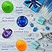 Hanukkah Dreidel - Musical Light Up Spinning Tops Set - Plays 2 Classic Hanukkah Songs - Assorted Colors 2 Pack
