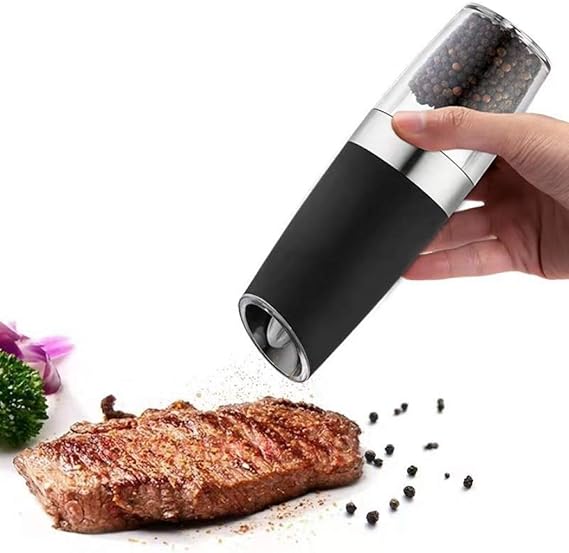 Gravity Electric Pepper Grinder, Salt or Pepper Mill and