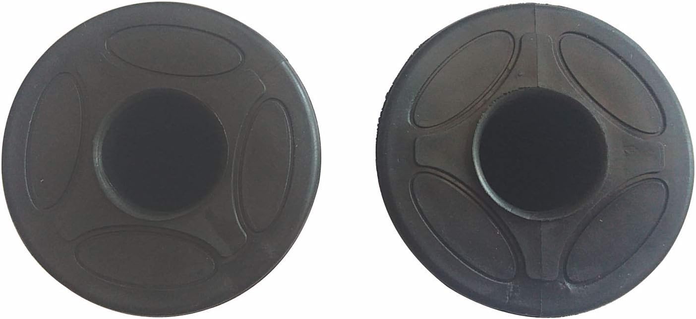shamofeng 7/8'' 22mm Black Handlebar Grips For ATV: Automotive