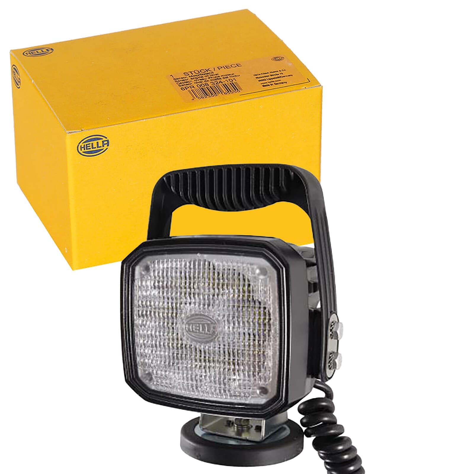 HELLA 1GA 995 506-111 LED-Worklight - Ultra Beam - 24/12V - 2200lm - Magnetic/mounting - Short distance lighting - Cable: 3500mm - Plug: Round Plug