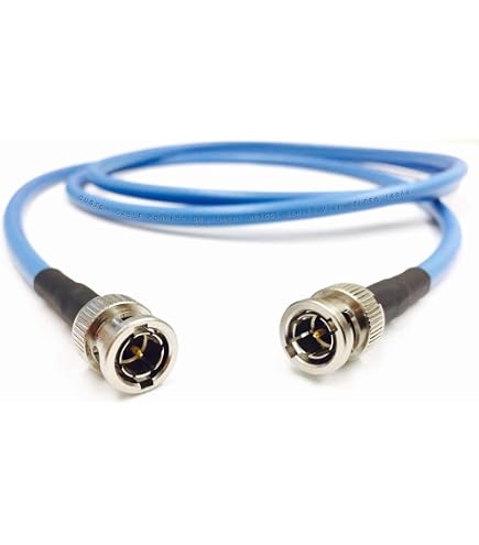 Amazon.com: Custom Cable Connection 1 Foot Belden 1694A HD-SDI