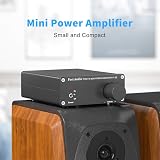 Fosi Audio V1.0B 2 Channel Amplifier Receiver 50W x 2 19V UK Power Supply view 2