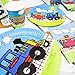 Train Party Supplies Packs (116 Pieces for 16 Guests) - Train Birthday Party, Train Party Decorations, Choo Choo Train Party Decorations, Train Track Theme Party, Blue Orchards