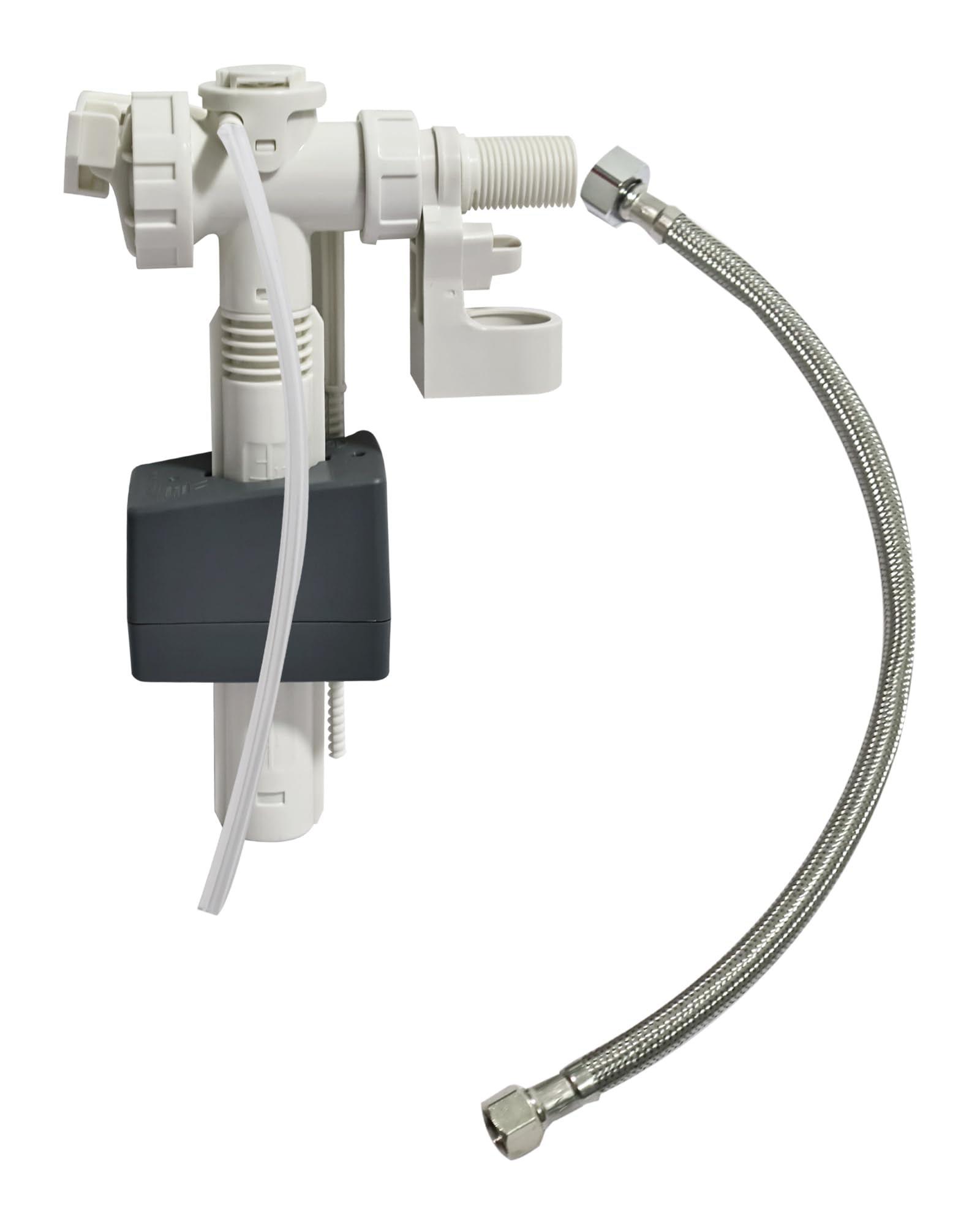 Photo 1 of **RECOMENDED FOR PARTS ONLY/ MISSING ASSEMBLY PIECES*** Side Entry Inlet Valve Kit Silent Toilet Fill Valves Assembly Replaces Parts RP71168 Compatible with Delta Toilets Include 3/8" Water Supply Line