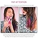 Sysrion Hair Chalk - Metallic Glitter Temporary Hair Color - Edge Chalkers - No Mess - Built in Sealant - Works on All Hair Colors - Color Essentials Set (6 Count)