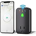 Power Failure Alarm WiFi, Smart Power Outage Alarm with App Notifications, Mini Size Freezer Alert with Loud 110dB & LED Indi
