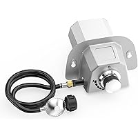 Gas Burner for Ooni Pizza Oven Accessories, for Ooni Karu 12 Gas Burner Attachment, Replace for Ooni 12G Adapter, for Ooni Fy