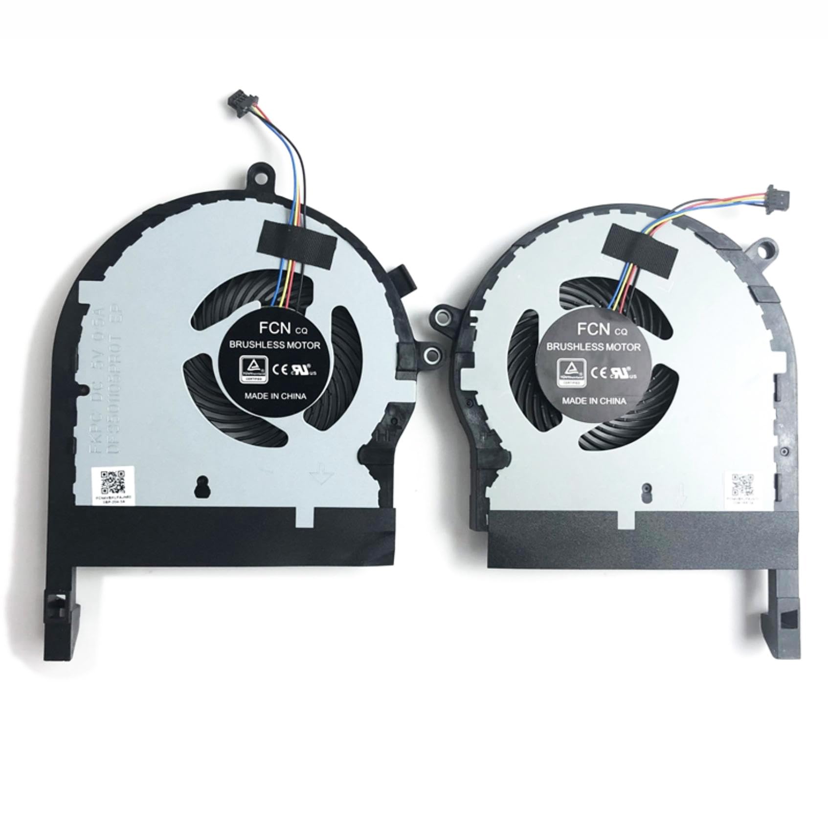 Replacement GPU +CPU Cooling Fan for Asus ROG TUF Gaming FX80 FX80G FX80GE ZX80GD FX8Q FX80FE ZX80G FX504 FX504GD FX504GE FX504FE FX504GM GTX1050 Series DFS531005PLOT FKPD DFS501105PPOT FKPC