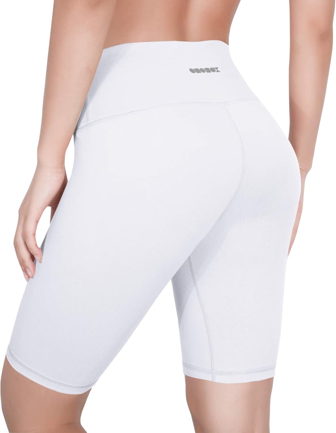 ODODOS Women's Yoga Short Tummy Control Workout Running Athletic Non See-Through Yoga Shorts with Hidden Pocket: Clothing