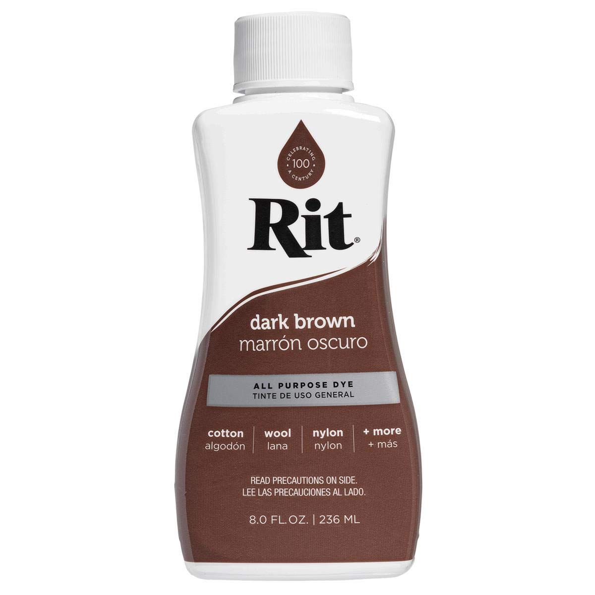 Rit Liquid Fabric Dye Dark Brown 236ml — image 1